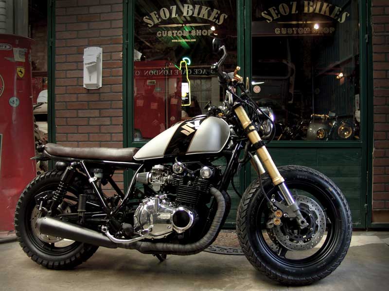 Suzuki gs deals 650 scrambler